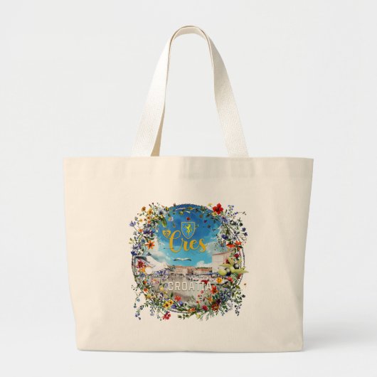 Cres  grote tote bag (Voorkant)