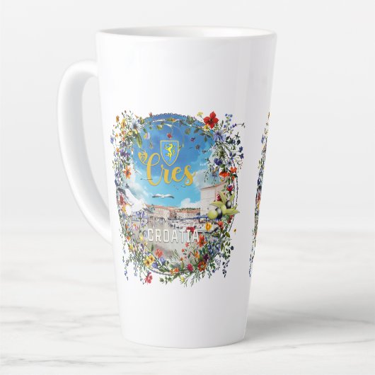 Cres latte mok (Linkerhoek)