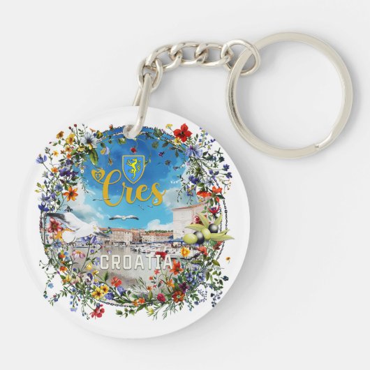 Cres  sleutelhanger (Achterkant)