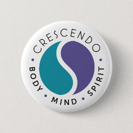 Crescendo Logo Ronde Button 5,7 Cm