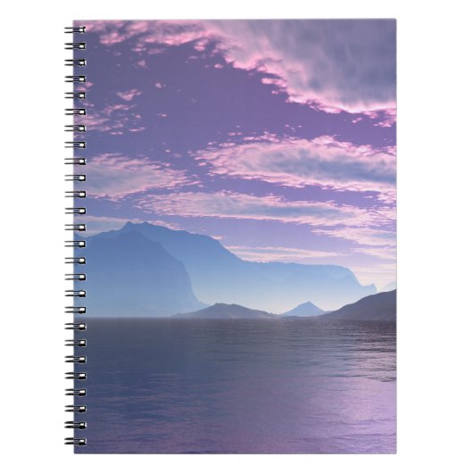 Crescent Bay Sci Fi Spiral notebook Notitieboek (Voorkant)