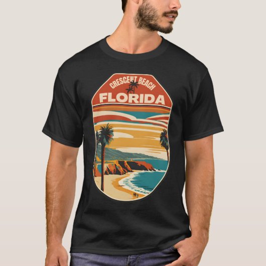 Crescent Beach � het kustjuweel � Australië T-shirt (Voorkant)