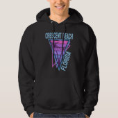 Crescent Beach Vacation  1 Hoodie (Voorkant)