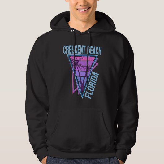 Crescent Beach Vacation  1 Hoodie (Voorkant)