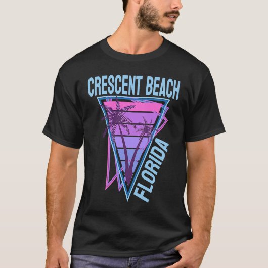 Crescent Beach Vacation 1 T-shirt (Voorkant)