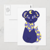 Crescent Bearfox Briefkaart (Voorkant / Achterkant)