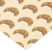 Crescent Buttery French Croissant Bread Pastry Tafelkleed (Gekanteld)