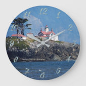 Crescent City, CA Lighthouse Grote Klok (Voorkant)