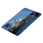 Crescent City, CA Lighthouse on 4x6 Refrig. Magnet Magneet (Linkerzijde)