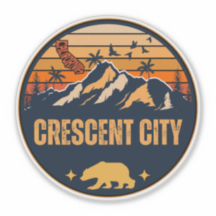 Crescent City, Californië Sticker