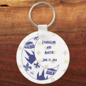 Crescent City Moon Keepomwille Sleutelhangers (Voorkant)