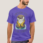 Crescent City Postal Service Otter retro T-shirt (Voorkant)