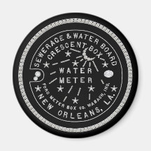 Crescent City Water Meter Hoesje Faux Diamonds