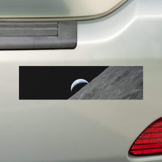 Crescent Earth Bumpersticker (Op auto)