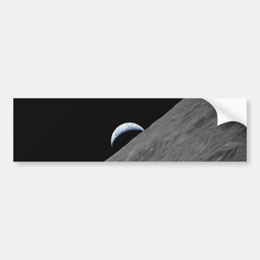 Crescent Earth Bumpersticker (Voorkant)