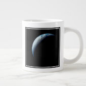 Crescent Earth genomen van de Apollo 4 missie. 2 Grote Koffiekop (Rechts)