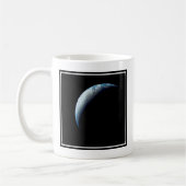 Crescent Earth genomen van de Apollo 4 missie. 2 Koffiemok (Links)