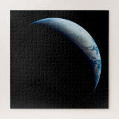 Crescent Earth genomen van de Apollo 4 missie. 2 Legpuzzel (Horizontaal)