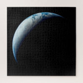 Crescent Earth genomen van de Apollo 4 missie. 2 Legpuzzel (Verticaal)