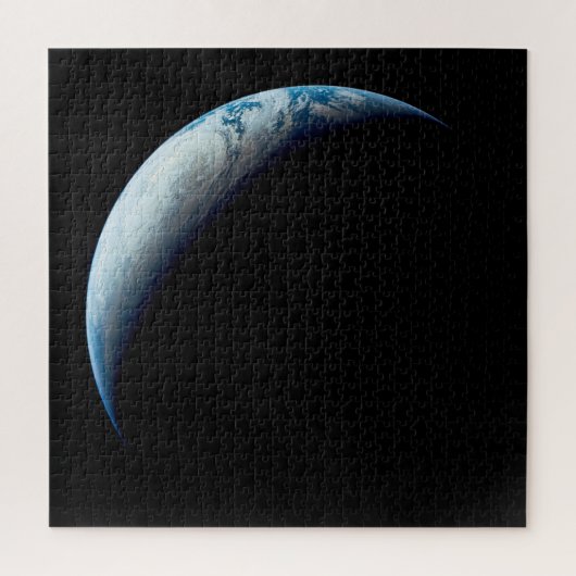 Crescent Earth genomen van de Apollo 4 missie. 2 Legpuzzel (Verticaal)