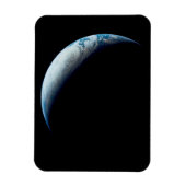 Crescent Earth genomen van de Apollo 4 missie. 2 Magneet (Verticaal)