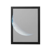 Crescent Earth genomen van de Apollo 4 missie. 2 Notitieblok (Linkerzijde)