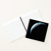 Crescent Earth genomen van de Apollo 4 missie. 2 Notitieboek (Binnen)