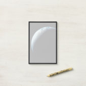 Crescent Earth genomen van de Apollo 4 missie. 2 Post-it® Notes (Op bureau)