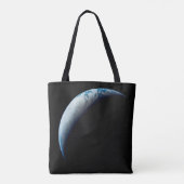 Crescent Earth genomen van de Apollo 4 missie. 2 Tote Bag (Achterkant)
