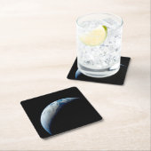 Crescent Earth genomen van de Apollo 4 missie. Kartonnen Onderzetters (Insitu)