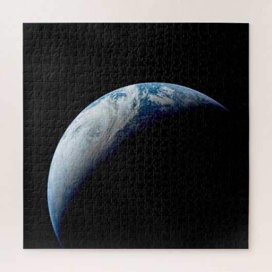 Crescent Earth genomen van de Apollo 4 missie. Legpuzzel (Verticaal)