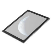 Crescent Earth genomen van de Apollo 4 missie. Notitieblok (Schuin)