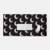 Crescent Floral Moon Bureaumat (Keyboard & Muis)