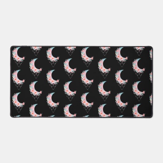Crescent Floral Moon Bureaumat (Voorkant)