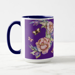 Crescent Flower Moon Coffee Mok