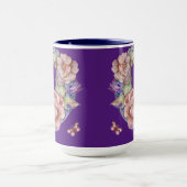 Crescent Flower Moon Coffee Mok (Midden)