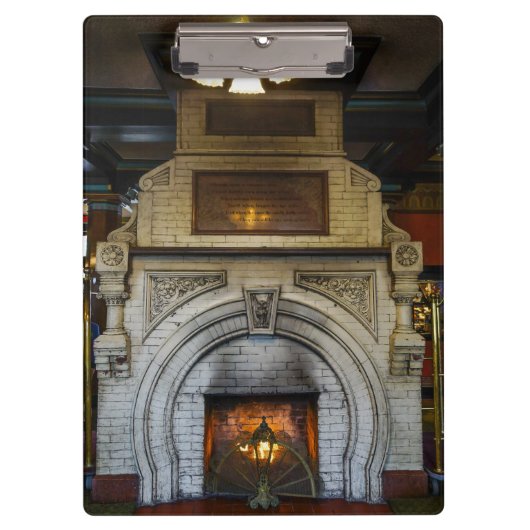 Crescent Hotel Fireplace Klembord (Voorkant)