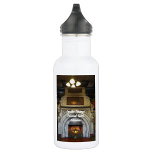 Crescent Hotel Fireplace Roestvrij stalen waterbak Waterfles