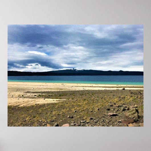 Crescent Lake bij Simax Bay, Oregon Poster (Voorkant)