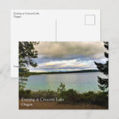 Crescent Lake, Briefkaart Oregon (Voorkant / Achterkant)