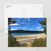 Crescent Lake, Briefkaart Oregon (Voorkant / Achterkant)