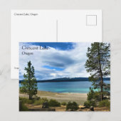 Crescent Lake, OR Briefkaart (Voorkant / Achterkant)