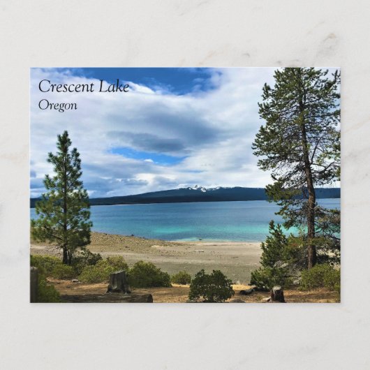 Crescent Lake, OR Briefkaart (Voorkant)