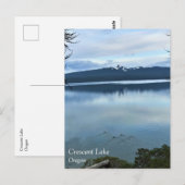 Crescent Lake, Oregon Ansichtkaart Briefkaart (Voorkant / Achterkant)