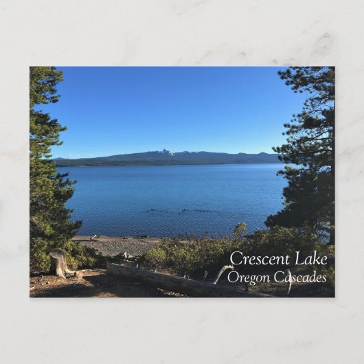 Crescent Lake, Oregon Briefkaart (Voorkant)
