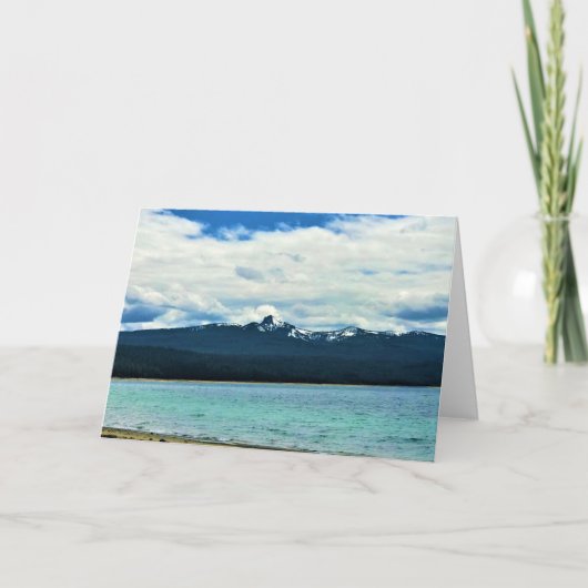 Crescent Lake, Oregon Kaart (Voorkant)