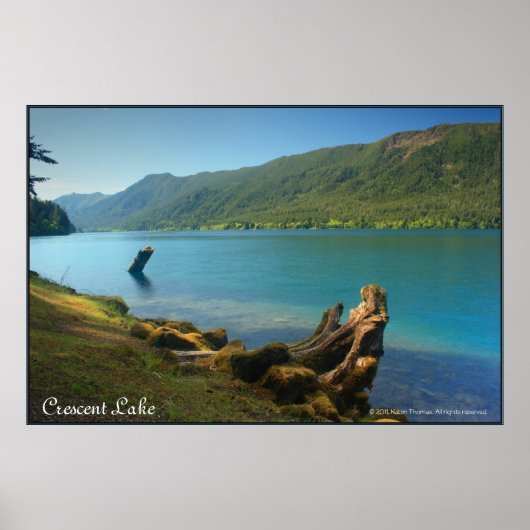 Crescent Lake Poster (Voorkant)