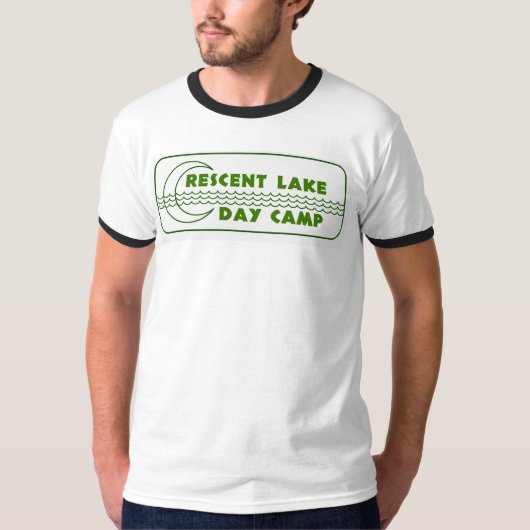 Crescent Lake Ringer T-shirt (Voorkant)
