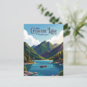 Crescent Lake VS Briefkaart (Staand voorkant)