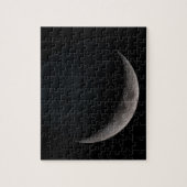 Crescent maan van NASA-afbeeldingen Legpuzzel (Verticaal)